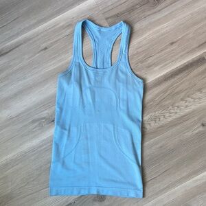 Lululemon Athletica Light Blue Tank Top